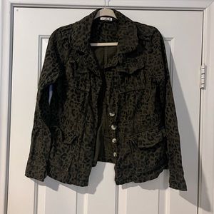 Sundry animal print jacket
